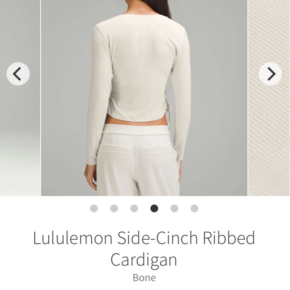 lululemon Ribbed Cardigan - Picture 2 of 4